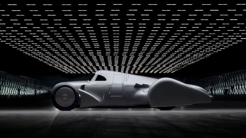 Vor 91 Jahren stellte der Auto Union Lucca eine ganze Reihe Weltrekorde auf. Jetzt ließ Audi den erfolgreichen Wagen nachbauen.(Bild:  AUDI AG)