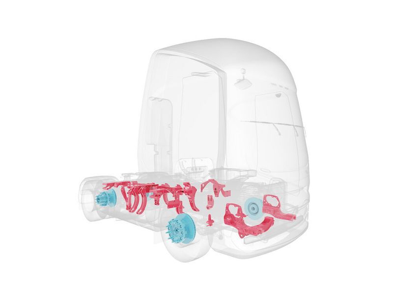 Radknaben, Rahmenbauteile und Fahrwerkskomponenten aus Aluminium. (Bild: ConMet Europe )