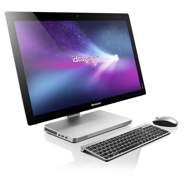 Das Zehn-Punkt-Multi-Touch-Display misst 27 Zoll und ist rahmenlos. (Archiv: Vogel Business Media)