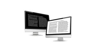 Gegen Kurzsichtigkeit könnte neuesten Studienergebnissen zufolge ein überraschend einfaches Mittel helfen: die Umkehrung der Kontraste bei Lesetexten. (©arturaliev - stock.adobe.com)