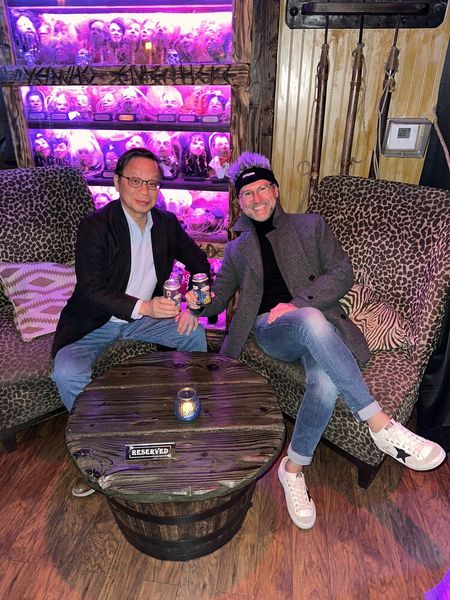 Ken und Maciej Wieczorek (ZOTAC) sehen auch noch gesund aus, obwohl die Frisur von Maciej neu ist. (Bild: Vogel IT-Medien)