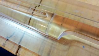 Die Oberflächengüte wurde ohne Nachbearbeitung nur durch Fräsen erreicht. (Datron)