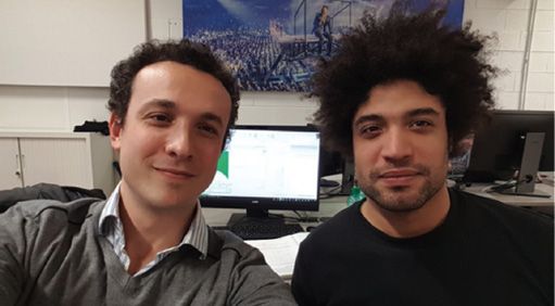 (Yoachim Horyn (links), Leiter der Akustikforschung bei L-Acoustics, und Yves Pene, Akustikingenieur. Bild: L-Acoustics)