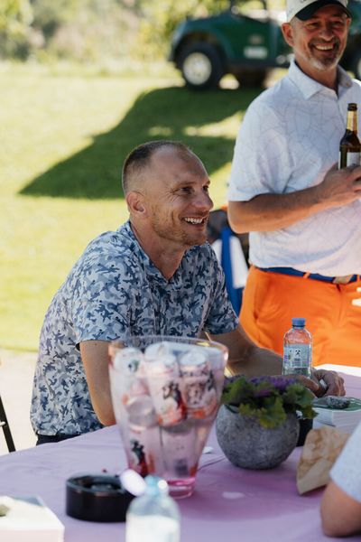 Raimung Zug (TD Synnex) hat sich eine Pause verdient. (Bild: Manuel Emme)