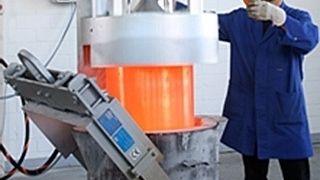 Der Gas-Porenbrenner für Transportgießpfannen bietet einen Produktivitätsgewinn durch kürzere Aufheiz- und Rüstzeiten. (Archiv: Vogel Business Media)