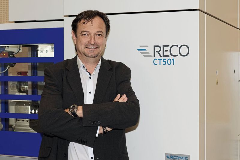 Christophe Rérat, co-directeur et CEO du Groupe Recomatic. (Source : Recomatic)