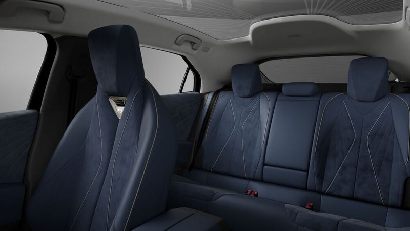 Sitzbezüge aus Alcantara, großes Glas-Panoramdach und ein gutes Platzangebot – selbst französische Präsidenten dürften sich im DS No8 wohlfühlen. (Bild: DS Automobiles)