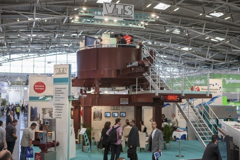 Impressionen von der IFAT 2012. (Bild: Messe München)