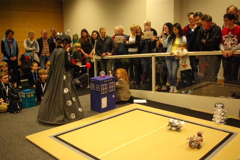 Auch andernorts sorgen die Robocup-Wettbewerbe für Spannung. (Bild: Flickr/Samuel Mann)