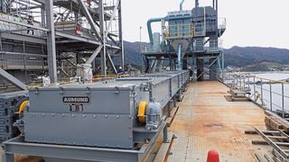 Der Aumund-Trogkettenförderer Typ TKF eignet sich für den Transport und das Handling von alternativen Brennstoffen. (Bild: Aumund)