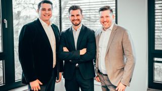 Das Management der Aufinity Group: (v.l.) Markus Wolf, Lasse Diener und Ulrich Schmidt. (Bild: www.julianhuke.com)