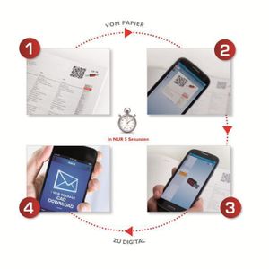 Über QR-Codes gelangen Smartphone-Nutzer in Sekundenschnelle zum 3D-CAD-Modell.