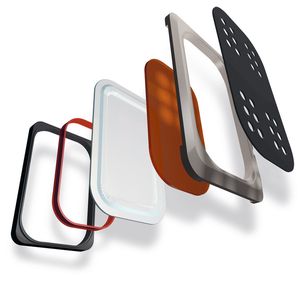 Tablet-PC-Explosionszeichnung.