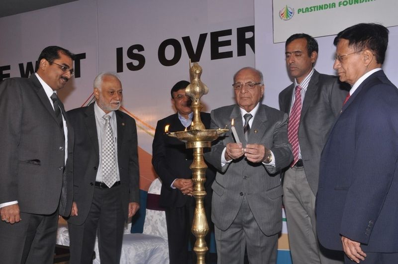 The lighting of the lamp ceremony at the opening of Plastinida (Picture: Chrysolite Media)