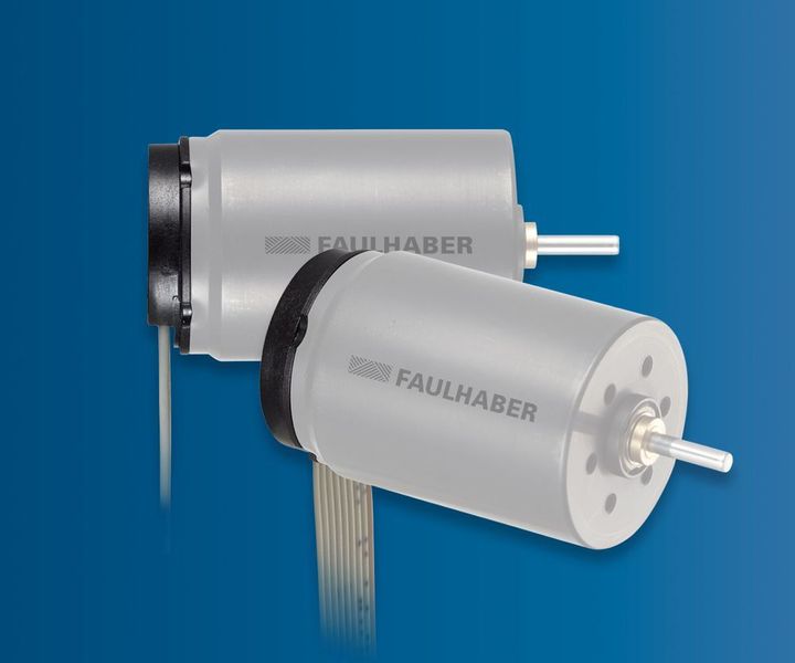 Der integrierte Encoder IEH3‐4096 L mit Line Driver ergänzt das bestehende Portfolio als Miniatur-Ausführung. (Faulhaber)
