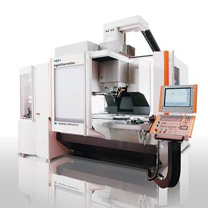 Bild 2: Das Bearbeitungszentrum ist das neuste Modell einer Reihe von Werkzeugmaschinen, die für die Hochleistungszerspanung entwickelt wurden.