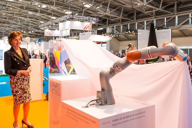 Fotoimpressionen von der Automatica 2014 (Bild: Messe München)