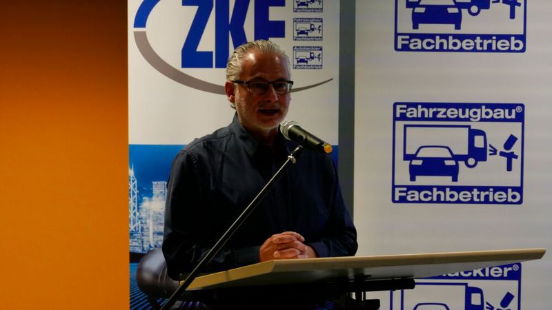 Jörg Finster stellte den Haushaltsplan des ZKF für das Jahr 2025 vor, der einstimmig angenommen wurde. (Bild: Wenz - VCG)