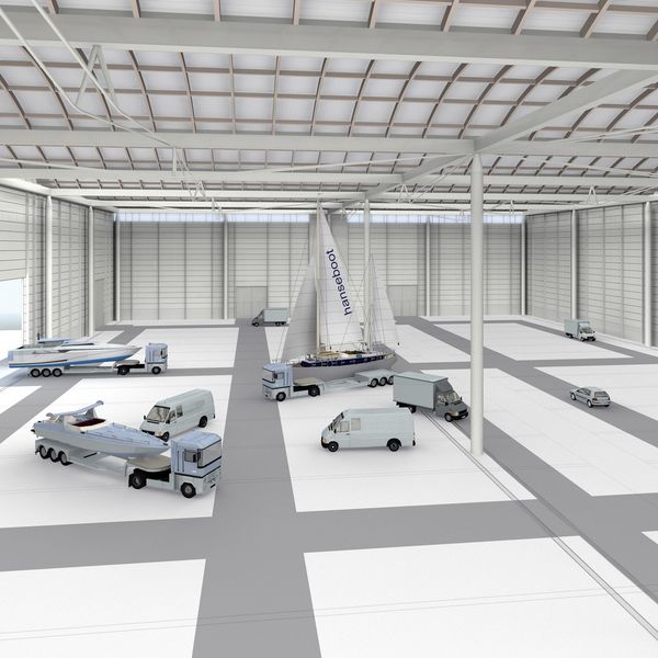 Neue Messehalle A (Archiv: Vogel Business Media)