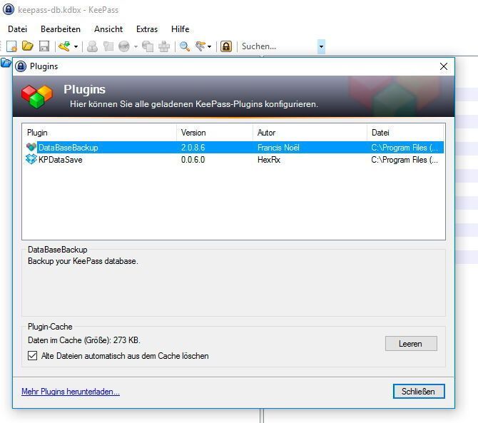Mit PlugIns erweitern Sie den Funktionsumfang von KeePass. (Joos)