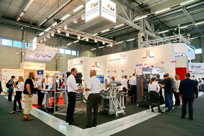 Schon am ersten Messetag gab es am Stand von Phoenix Mecano einen grossen Andrang. (Anne Richter, SMM)