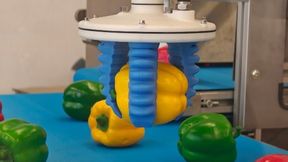 For the final, additively manufactured gripper base, SoftGripping chose PA 2200, a material based on polyamide 12 (PA12). It offers balanced mechanical properties and high load-bearing capacity, making it ideal for robust gripper solutions with integrated pneumatics. (Source: SoftGripping GmbH)