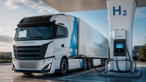 Damit außer dem Elektroantrieb für Lkw auch Wasserstoff als alternative Antriebsmöglichkeit breiter durchsetzbar wird, kooperieren jetzt einige große Unternehmen. Hier erfahren Sie, wer die sind und worum es genau geht ... (Bild: KI-generiert)