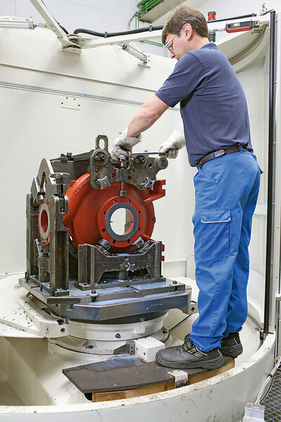 Ob Deutschland, Indien oder Südafrika: Die Etanorm-Pumpen werden überall nach den gleichen Qualitätsvorgaben gefertigt. (Bild: KSB)