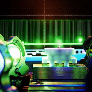 Den Mut zur Unschärfe verlangt also die Quantentechnologie. Hier eine parametrische Quelle für die Erzeugung verschränkter Photonen. Und das gibt uns Prof. Reinhart Poprawe mit auf den Weg in die Laserzukunft: „Es kommen viel bessere Chance, die Wirklichkeit der Natur auch in unseren Modellen und Zugängen so zu beschreiben, wie sie wirklich ist – nämlich mit Unschärfe“. (Bild:  V. Lanneert)