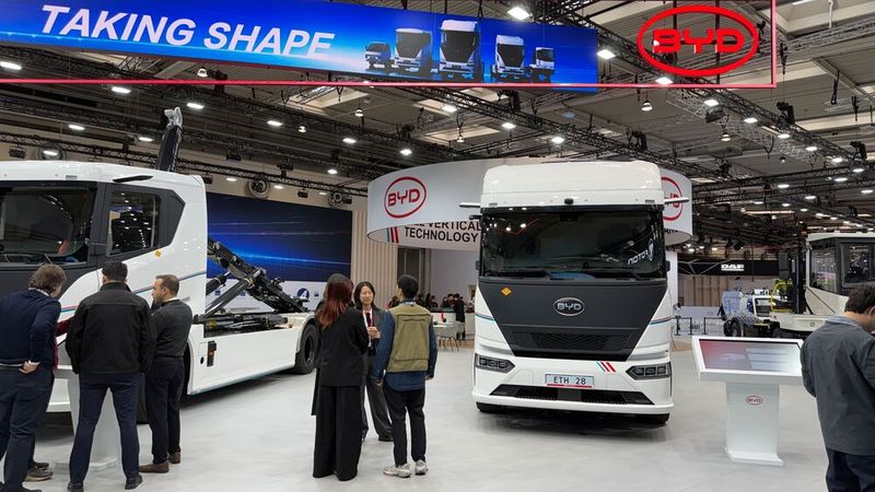 BYD offers other trucks in its lineup. (Image:Wehner - VCG)