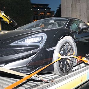 Unter den festgesetzten Autos war dieser McLaren.(Bild:  Metropolitan Police London)
