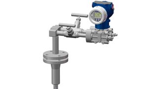 Der multivariable MMF - Differenzdrucktransmitter kombiniert mit der deltaflow Staudrucksonde (Bild: systec Controls)