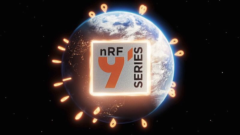 nRF9151 from Nordic Semiconductor: The chipset also offers GNSS functionality. (Image:Nordic Semiconductors)