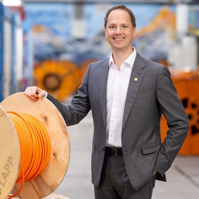 Matthias Lapp, CEO der Lapp Gruppe, sieht großes Potenzial im Taiwanesischen Markt. (Bild: Lapp)