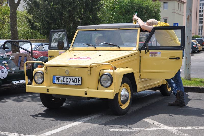 Ausgefallen ist auch der VW Kübelwagen von 1970 … (Foto: Grimm/Dominsky)