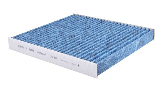 Der neue Innenraumfilter „Care Metix Natural“ verbindet hohe Luftqualität mit einem ressourcenschonenden Materialeinsatz in Form von Schafwolle. Das verringert laut Mahle den CO2-Fußabdruck des Filters, ohne Kompromisse bei der Filterleistung einzugehen.(Bild:  Mahle)