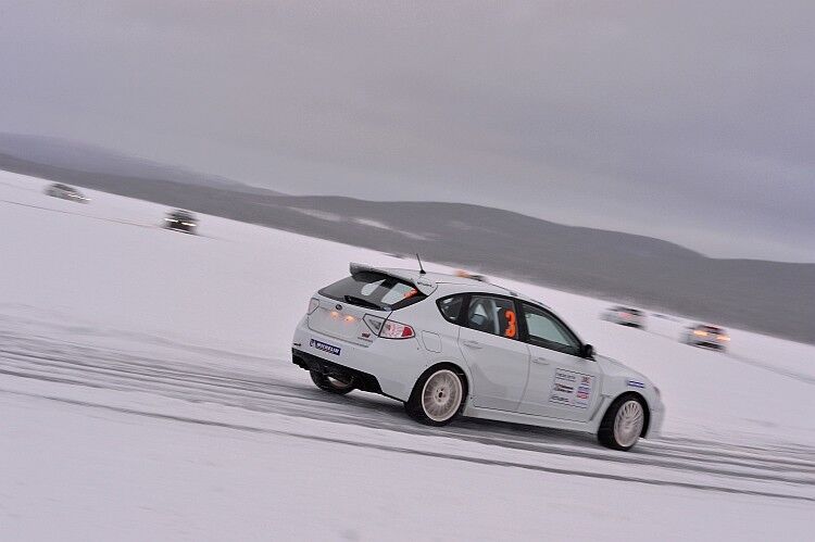 Mit den rustikalen, aber leistungsstarken Subarus war der Fahrer allein für die richtige Linie verantwortlich. (Foto: Michelin)