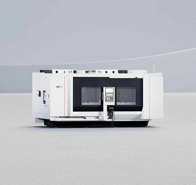 The BF 15 21D is a machining centre that has been specifically developed for cost-effective and reliable machining of larger, complex workpieces.  (Source: Schwäbische Werkzeugmaschinen )