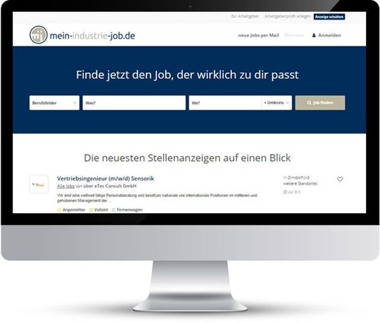Mit großer Reichweite gezielt den passenden Mitarbeiter finden mit mein-industrie-job.de.  (Bild:  mein-industrie-job.de)