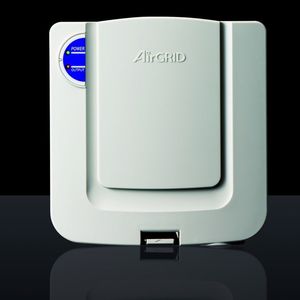 Über den Lan-Receiver WDR-LE können bis zu 20 AirGRIDs ihre Informationen an die Systemsteuerung weitergeben.