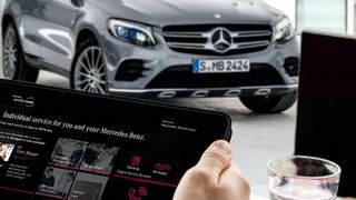 Fahrzeuginfos und -funktionen, persönliche Fahrdaten und der Kontakt zum Werkstattservice: All dies ist in die Telematikplattform Mercedes Me integriert. (Bild: Daimler AG)