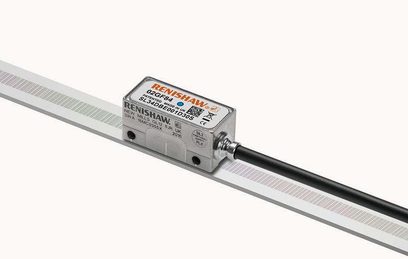 Renishaws Resolute-Messsystem bietet eine Auflösung von bis zu 1 nm, eine hohe Langzeitzuverlässigkeit, sofortige Betriebsbereitschaft nach dem Einschalten und eine Geschwindigkeit bis zu 100 m/s. (Renishaw)