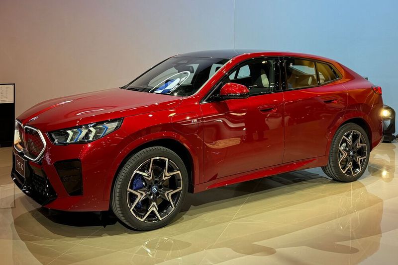 Von der Weltpremiere des BMW X2 einmal abgesehen, wirkt der Auftritt der wenigen anderen Ausländer wie ein schlechtes Alibi. (Bild: sp-x/Benjamin Bessinger)