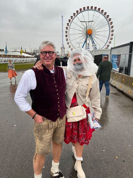 Bei schlechtem Wetter weiß Frau sich immer zu helfen. Alex, deine Kuh-Clocks sind der Burner. (Bild: Vogel IT-Medien GmbH)
