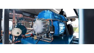 Die überarbeiteten, luftgekühlten „Quantum“-Kältemaschinen von Engie Refrigeration bieten bis zu zwei Megawatt Kälteleistung.  (Engie Refrigeration )