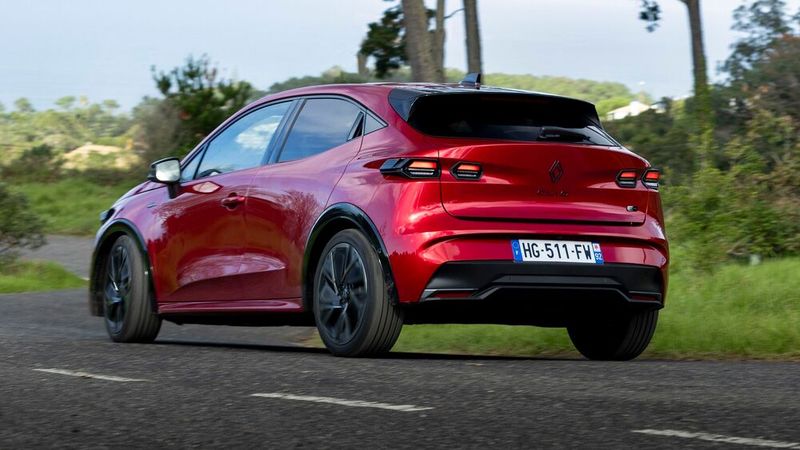 Elegant curve: The side section of the Clio 6.0 consists of concave and convex shapes. (Image:Renault)