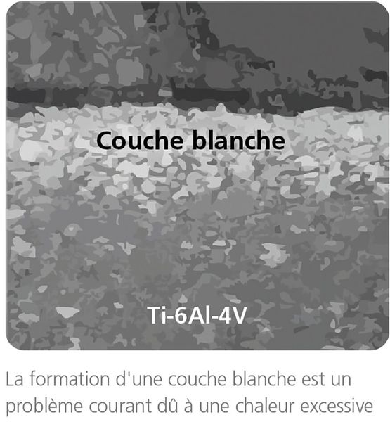 Couche blanche (Source : Mikron Tool)
