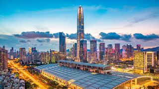 Das Supraleiter-Kabel mit einem Durchmesser von 17,5 Zentimetern versorgt seit dem 28. September vor allem das Ping An International Finance Center mit Strom. (©ZhouLi1984 - stock.adobe.com)