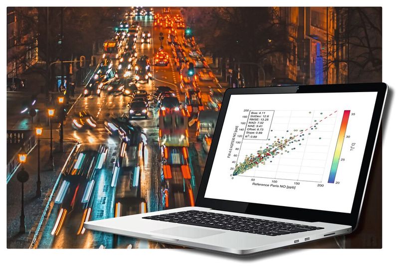 Die Messdaten zur Luftgüte können Dank der AC/DC-USV-Lösung von Bicker Elektronik rund um die Uhr erfasst und ausgewertet werden. (Bild: Bicker Elektronik/Vaisala/Adobe Stock Tobias Arhelger)