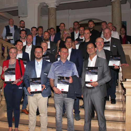 Das sind die besten Mazda-Verkäufer 2017.(Bild:  Mazda)